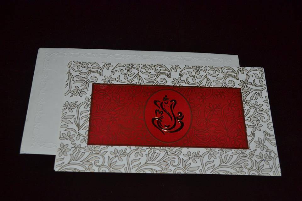 Wedding invitation card