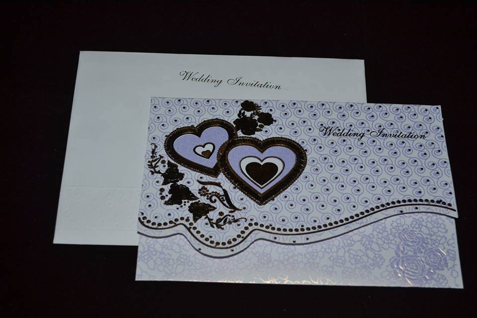 Wedding invitation card