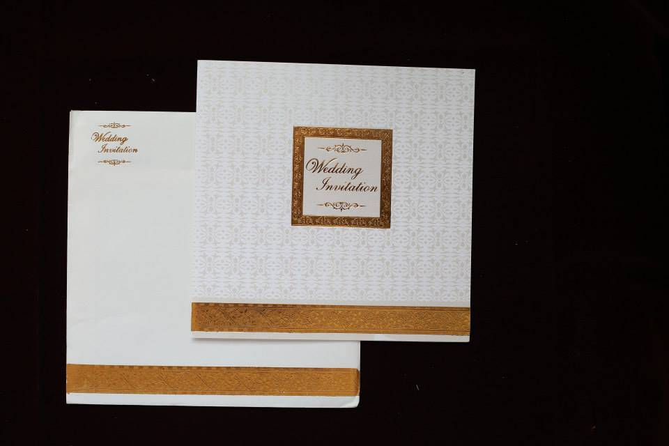 Wedding invitation card