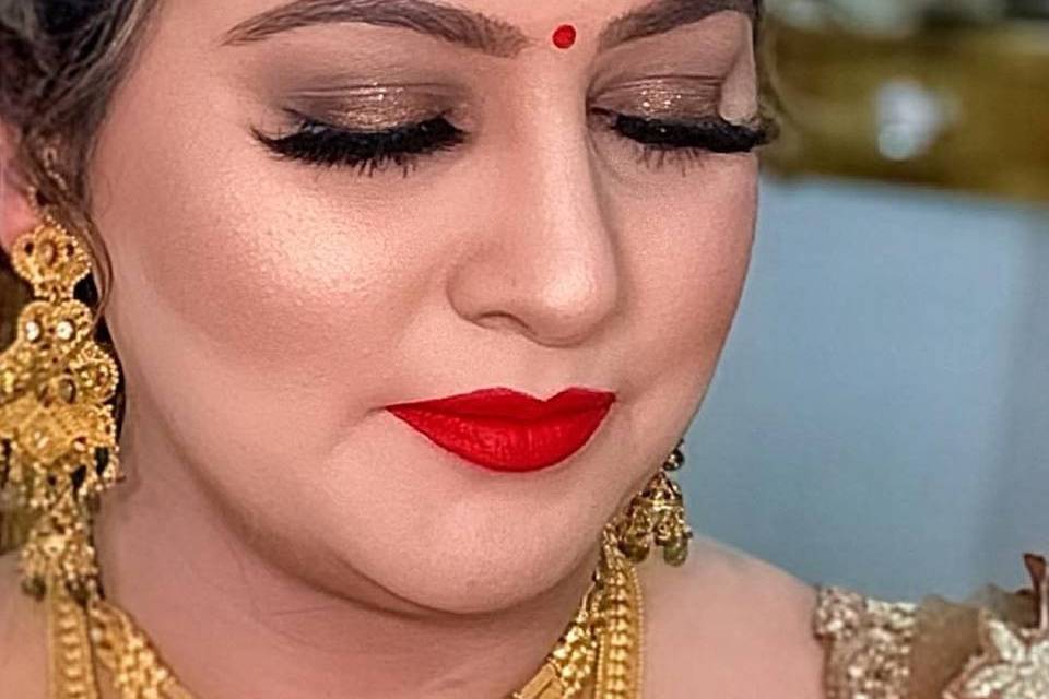 Bridal makeup