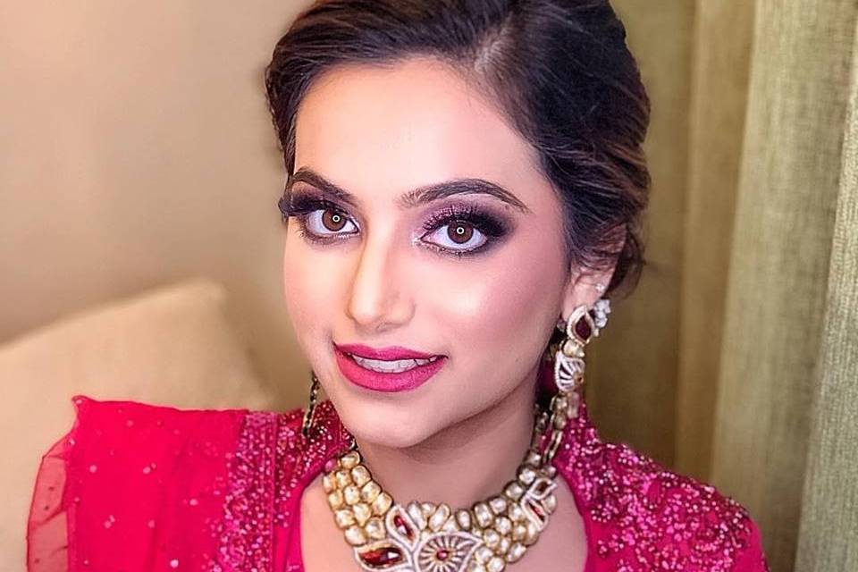 Bridal makeup