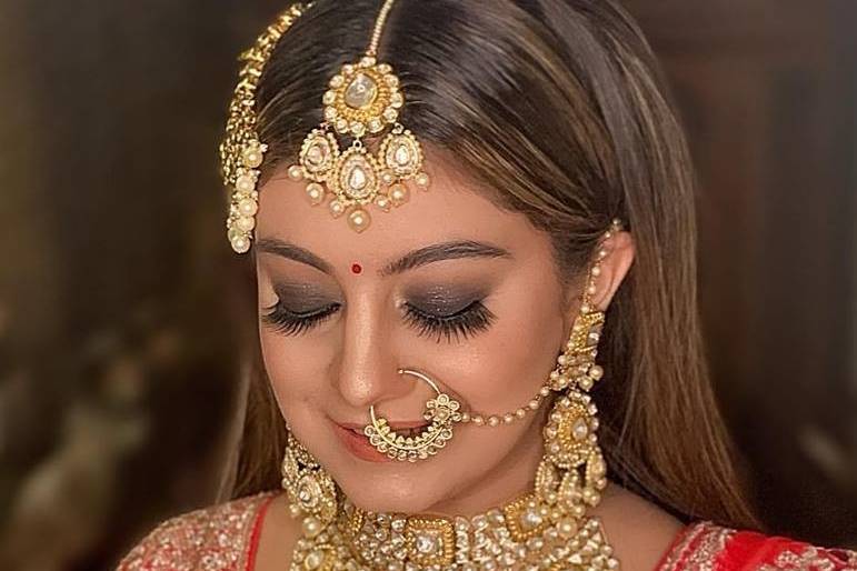 Bridal makeup