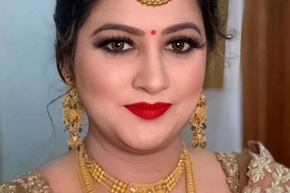 Bridal makeup