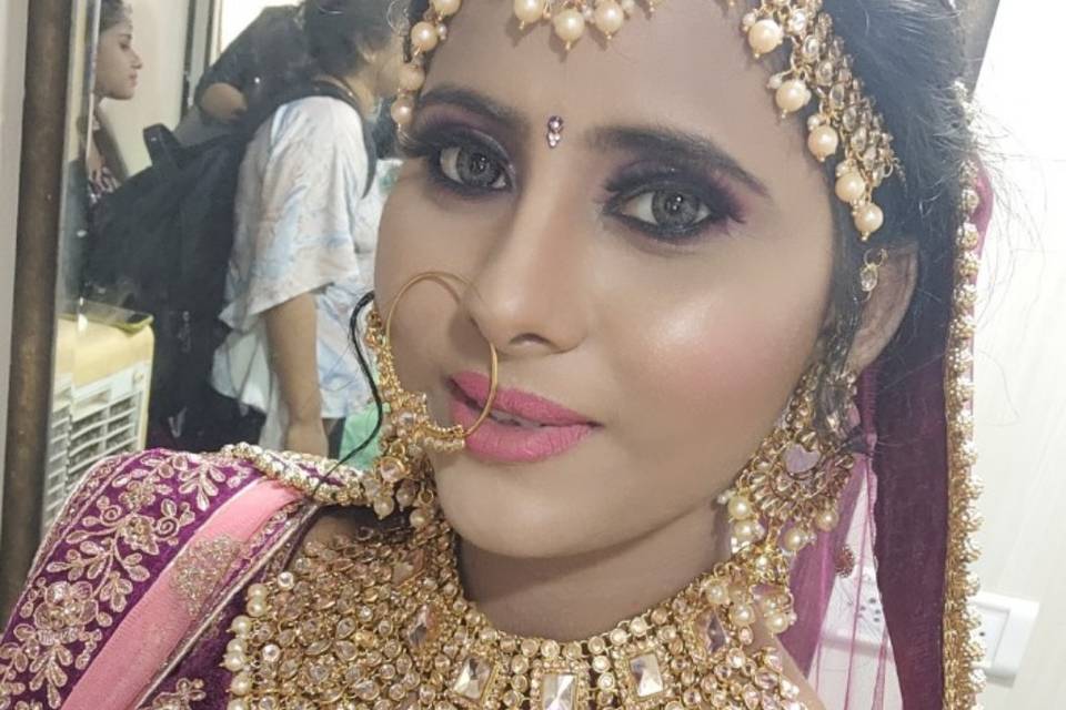 Bridal look