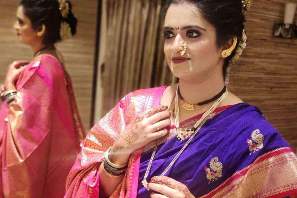 Maharashtrian Bridal look