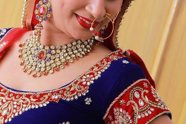 Bridal makeup