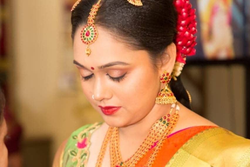 Bridal makeup