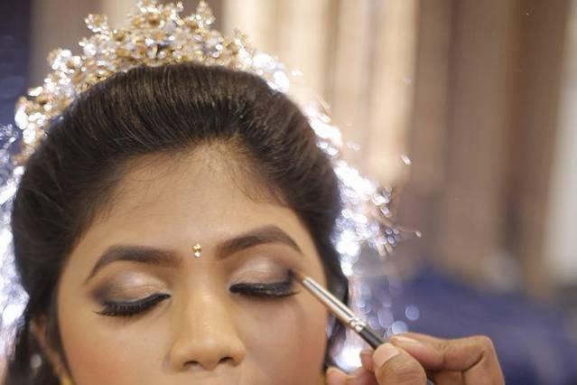 Bridal makeup