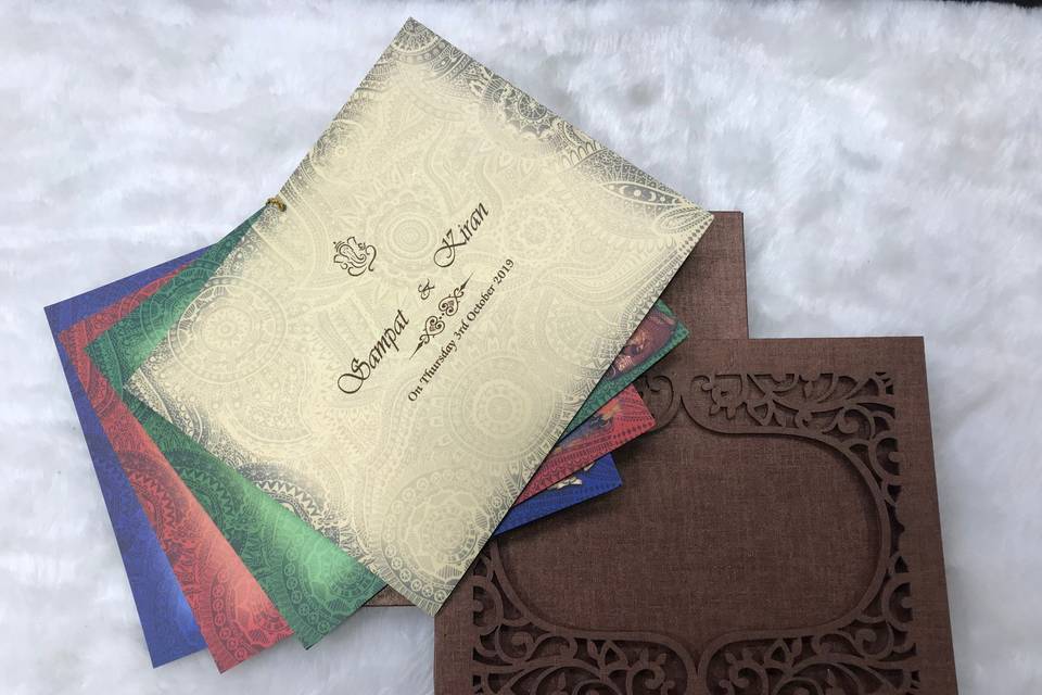 Premium Invitation card inside