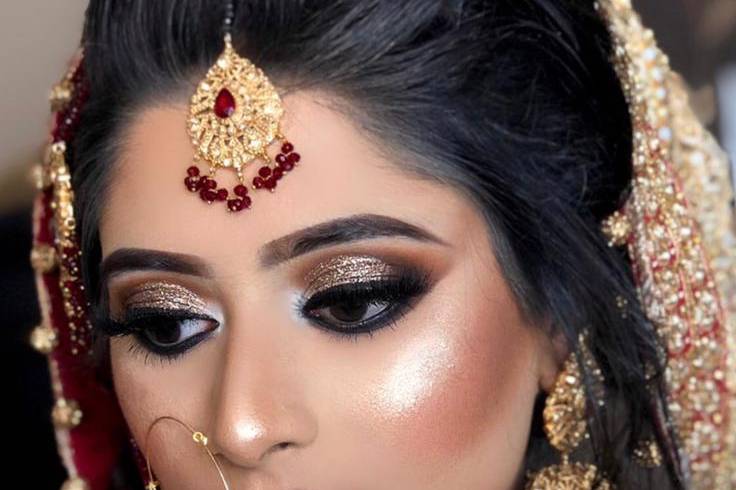 Bridal makeup