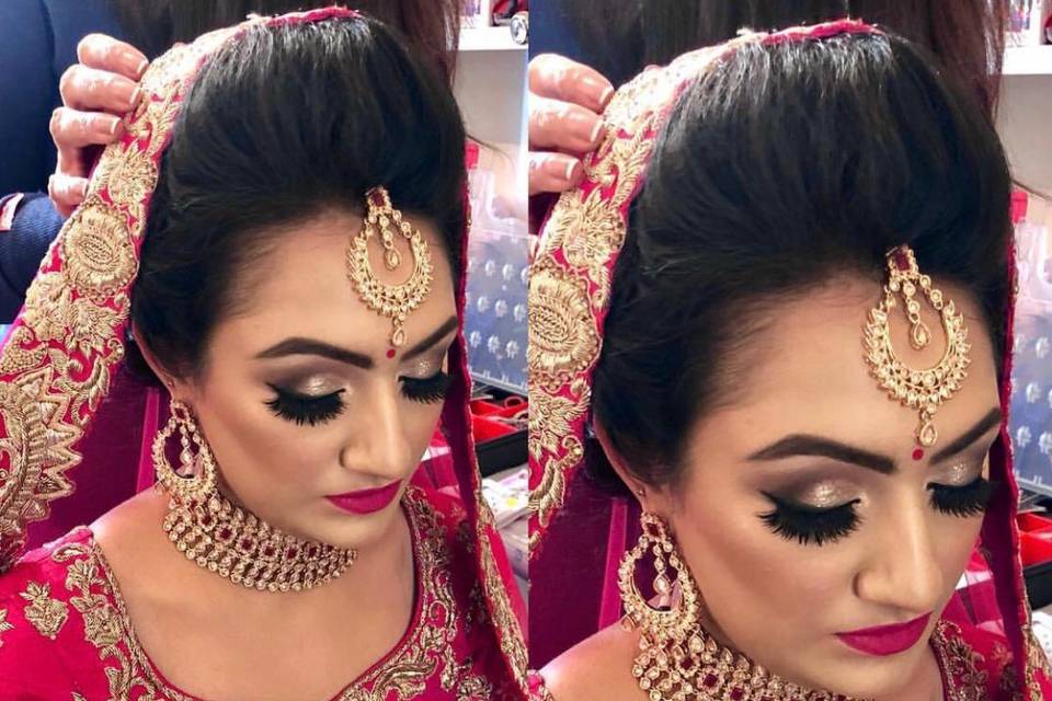 Bridal makeup