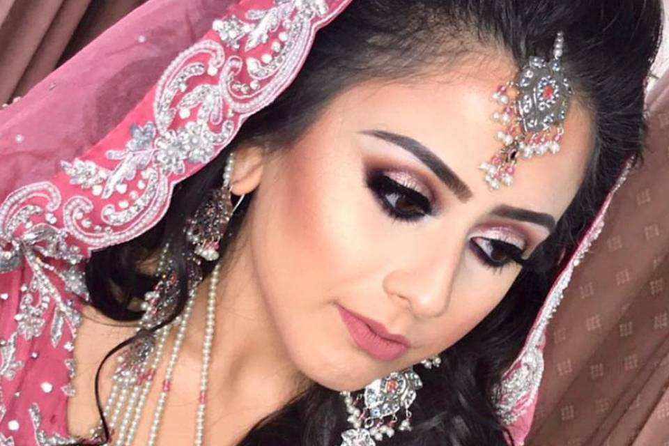 Bridal makeup