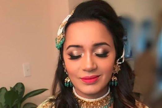 Bridal makeup