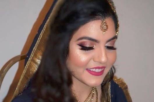 Bridal makeup