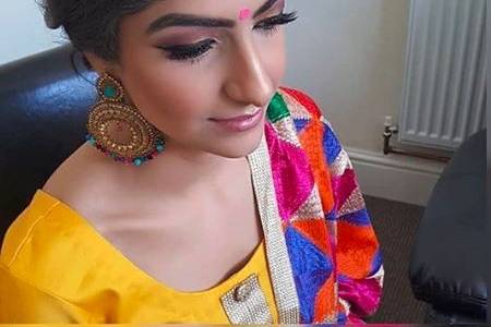 Bridal makeup