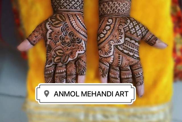 Beautiful Bridal Mehndi Design by Anmol Mehndi | Stylish mehndi designs,  Stylish mehndi, Bridal mehendi designs