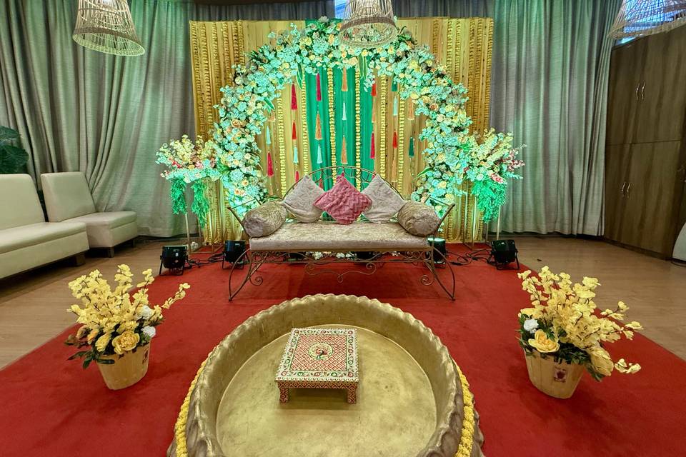 Wedding stage decor