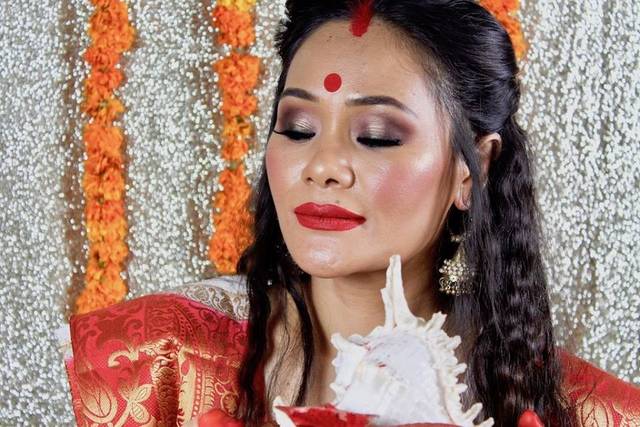 Bridal makeup