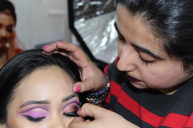 Bridal makeup