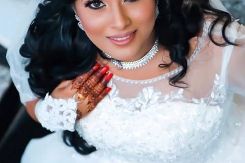 Bridal makeup