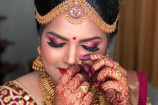 Bridal makeup