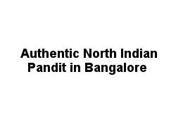 Hindu Brahmin Authentic North Indian Pandit