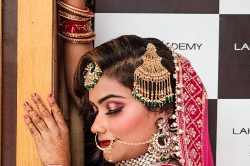 Bridal makeup