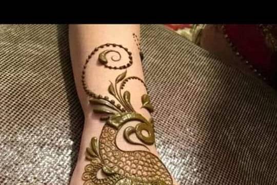 Bridal mehndi