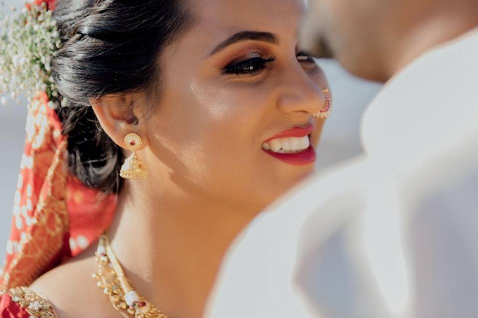 Bridal makeup