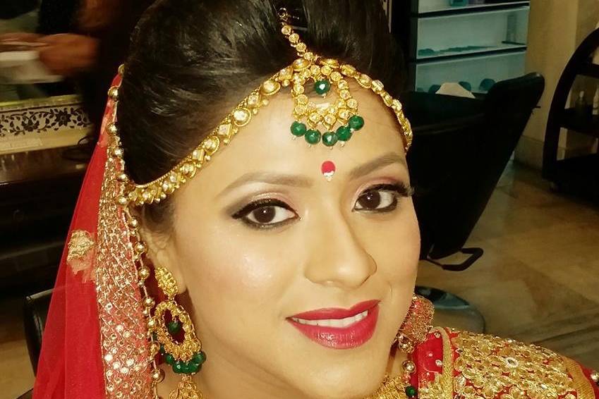 Bridal makeup