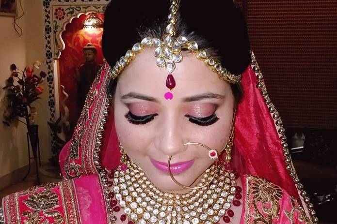 Bridal makeup