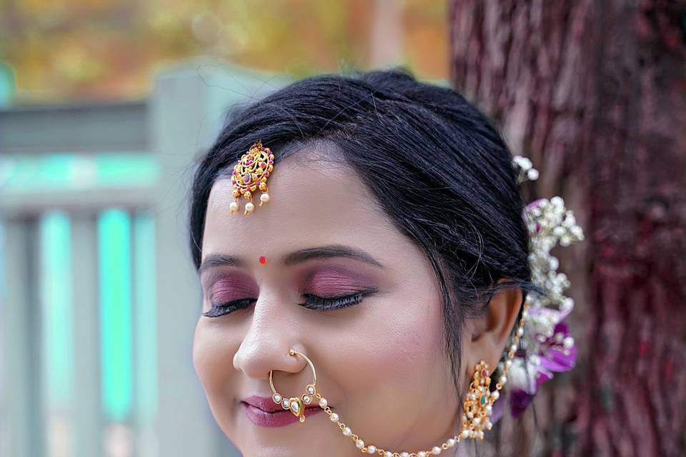 Bridal makeup