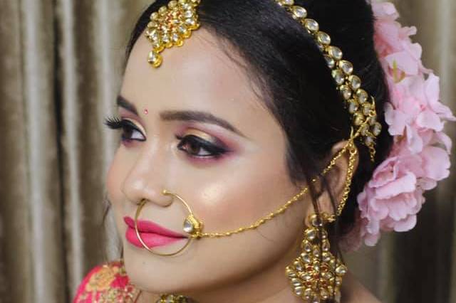 Bridal makeup