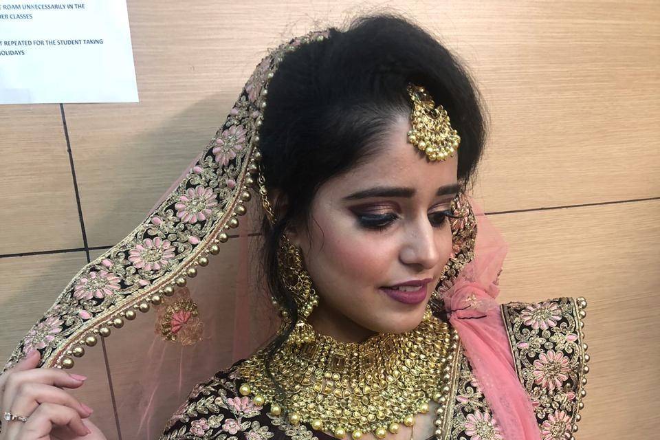 Bridal makeup