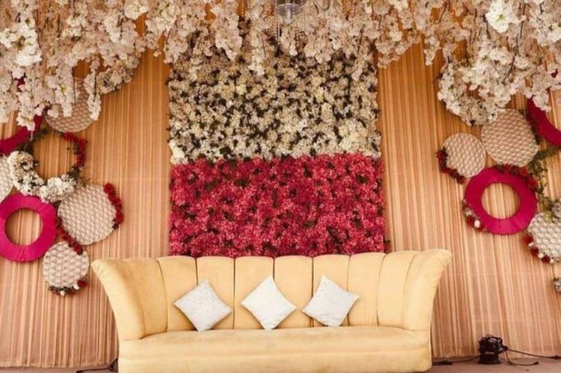 Wedding stage decor
