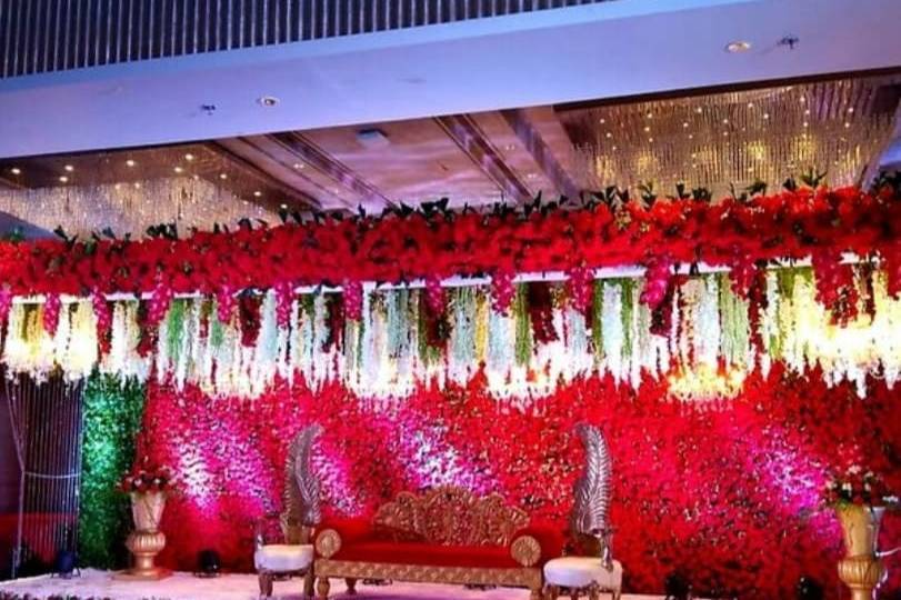 Wedding stage decor