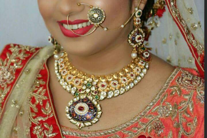 Bridal makeup