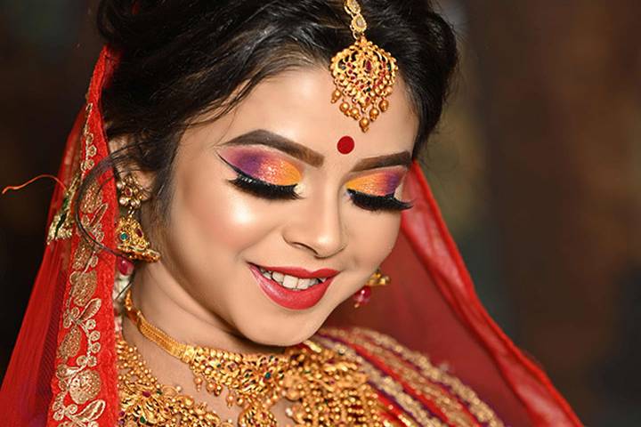 Bridal makeup