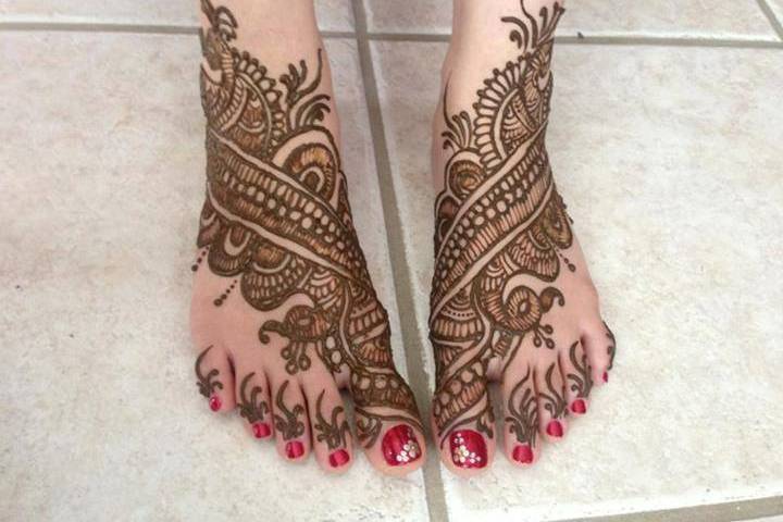 Designer mehndi