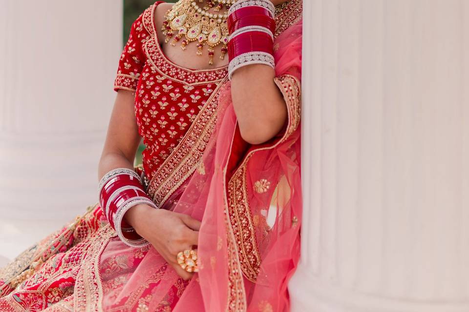 Bride Manisha in her awesome