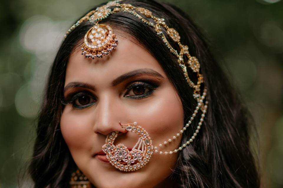 Kajal modern indian bride