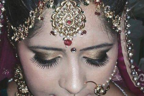 Bridal makeup