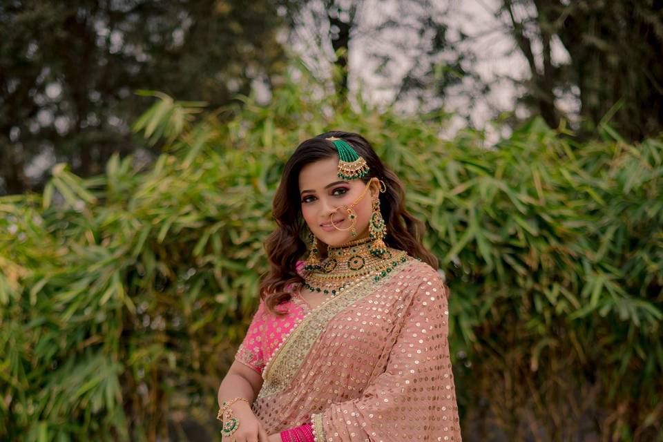 Aastha  bridal look with matte