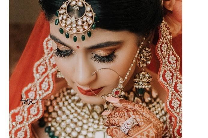 Bridal makeup