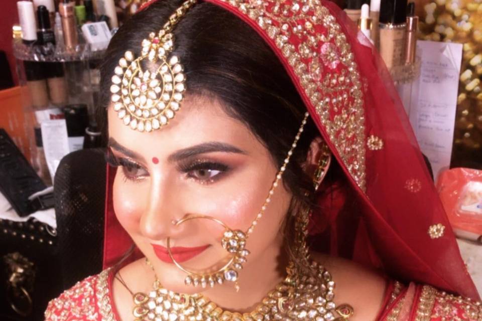 Bridal makeup