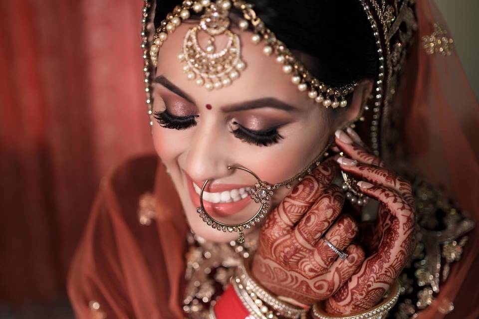 Bridal makeup