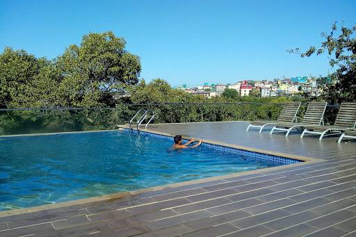 Poolside