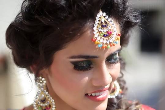 Bridal makeup