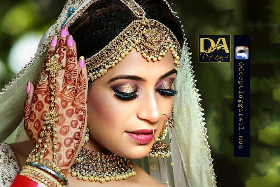 Bridal makeup