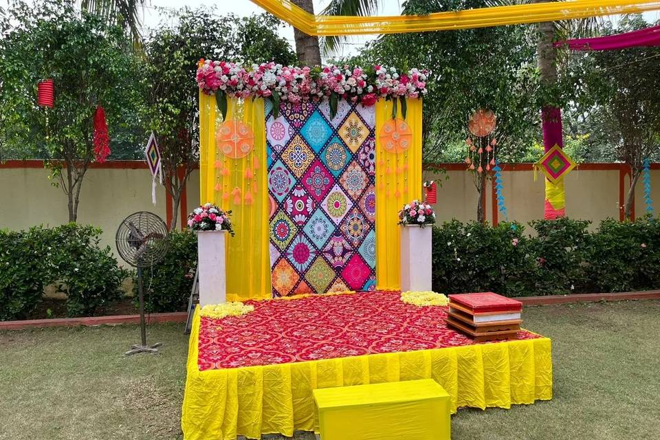 Haldi decor